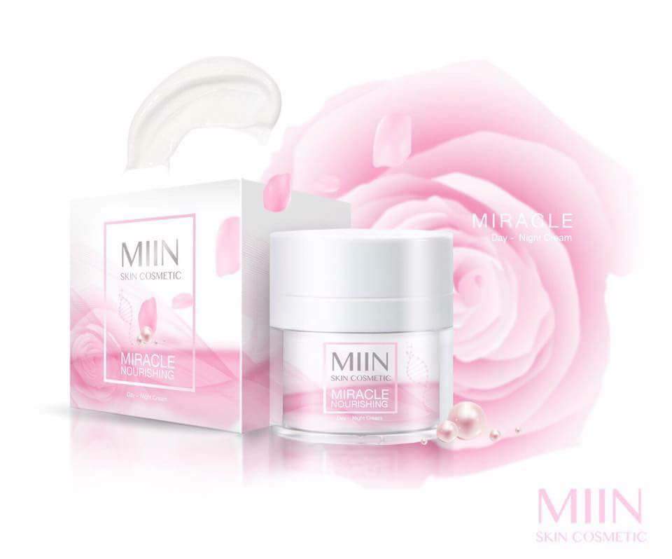 สรรพคุณผลิตภัณฑ์ MIIN miracle nourishing Day-Night cream